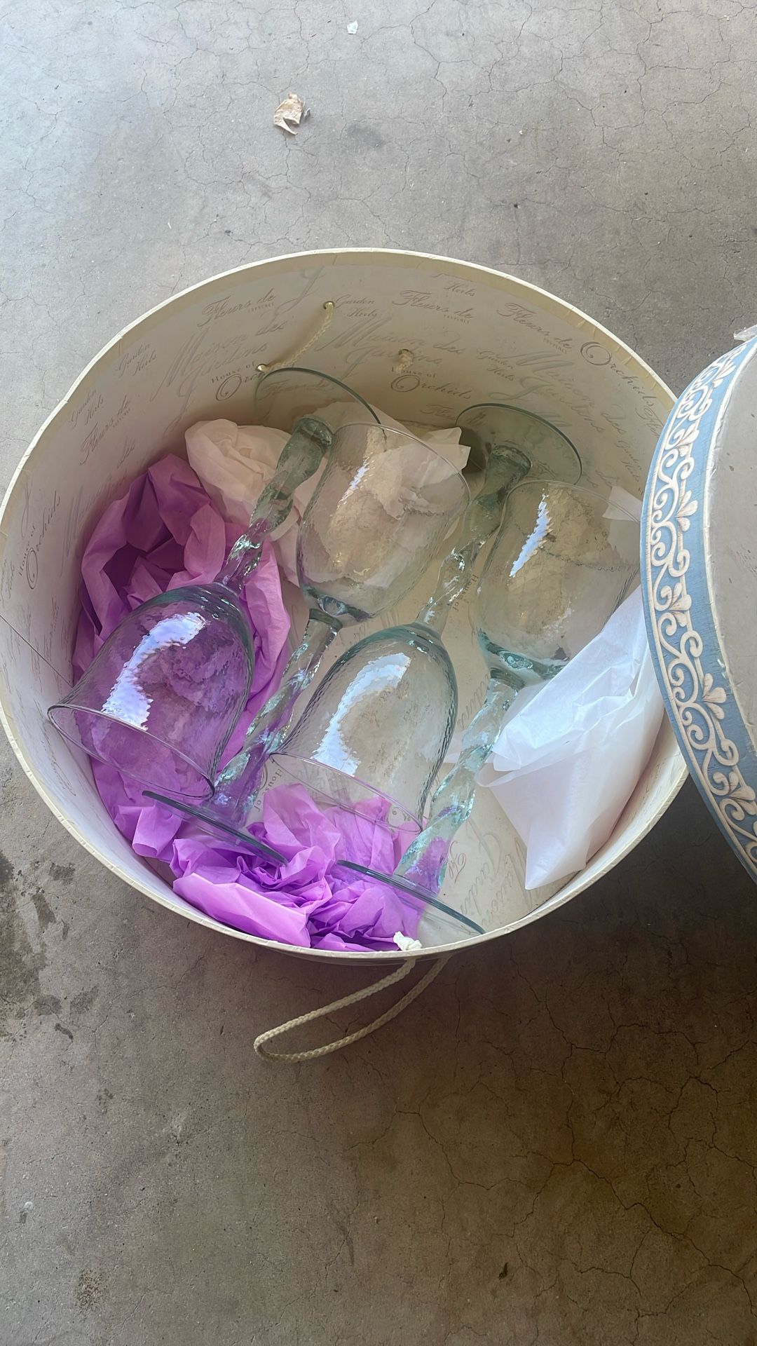 Antique Crafted Glasses