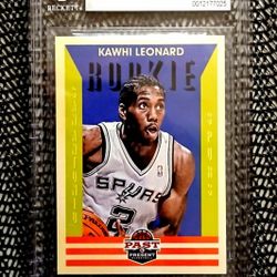 Kawhi Leonard Rookie 2012-13 Past & Present Beckett Mint 9