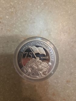 2020 Jima 75th Anniversary 2 oz 999.9 Proof Silver Coin