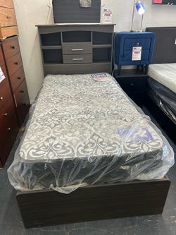Twin size mattress plush