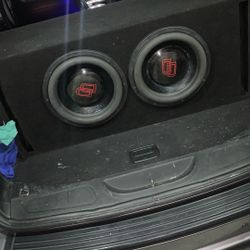 12s DD Audio With Amplifier DD Audio DM1500a