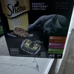 Unopened Box Of Wet Cat Food 