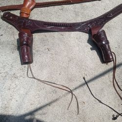 Vintage Mexican Western Holsters