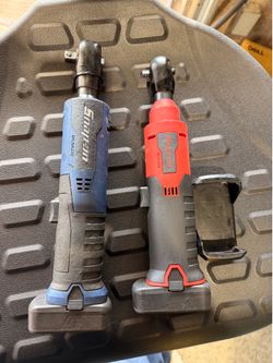 Snap on electric ratchets