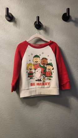 Chritmas Snoopy Sweater 3t