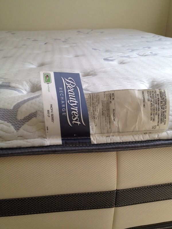 Beautyrest Recharge Pacific Series Queen mattress