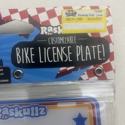 Kids Nike License Plate 