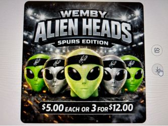 Wemby Alien Heads