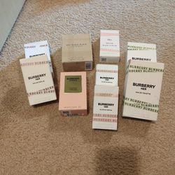 BURBERRY ASSORTED PERFUMES