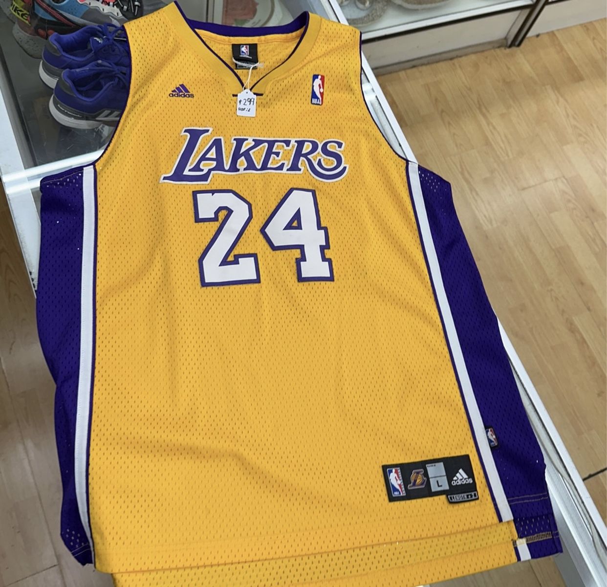 Lakers Bryant 24 Jersey Length +2 NBA