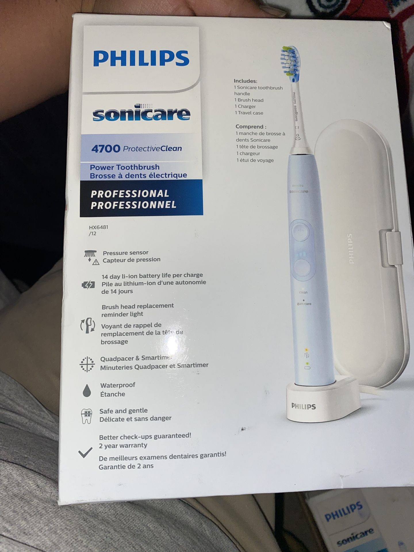 Sonicare 4700 ProtectiveClean Professional Electric Rechargeable Toothbrush