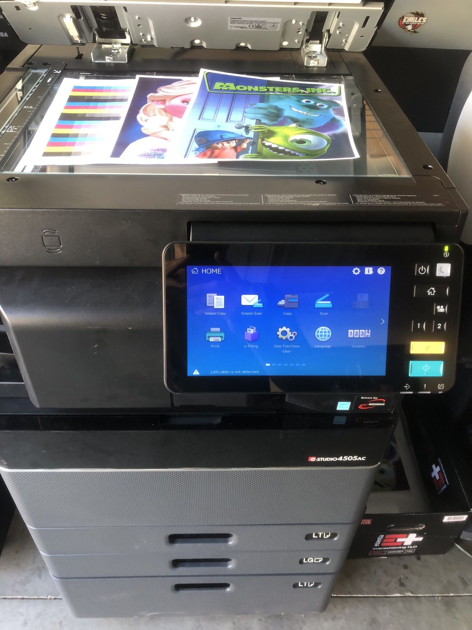 Toshiba Estudio 4505ac Color/print/scan/finisher