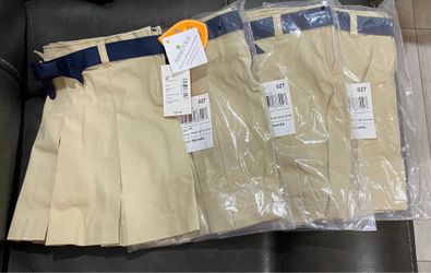 Toddler girls khaki skirts