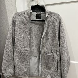 FIGS Light Grey Jacket (small)