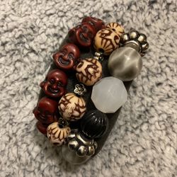 3 Stretch Band Bracelets 