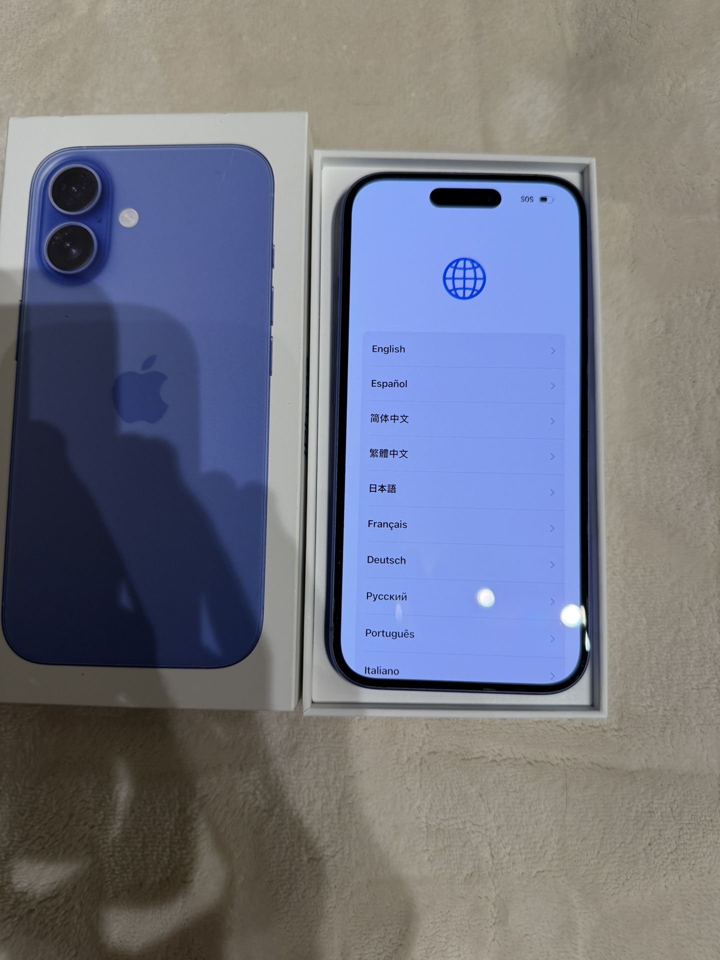 iPhone 16 512gb Blue Unlocked Excellent Condition