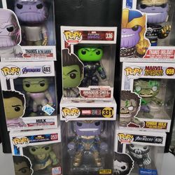 HULK AND THANOS FUNKO POPS