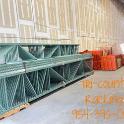 Pallet Racking Industrial Warehouse Racks Shelving Beams Uprights Wire Decks Forklifts