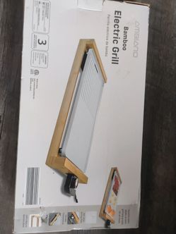 Brand New Bamboo electric Grill