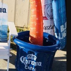 Corona Inflatable Palm Tree Ice Cooler 