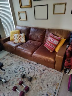 Leather Couch