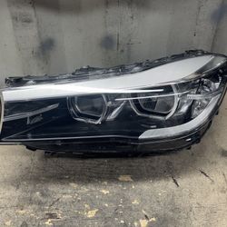 2017 2018 2019 BMW 740i Left Driver Side LED Headlight OEM (contact info removed)-01