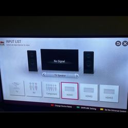 LG 4K UHD Smart Tv 55 in