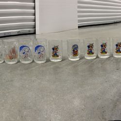 Disney commemorative glasses