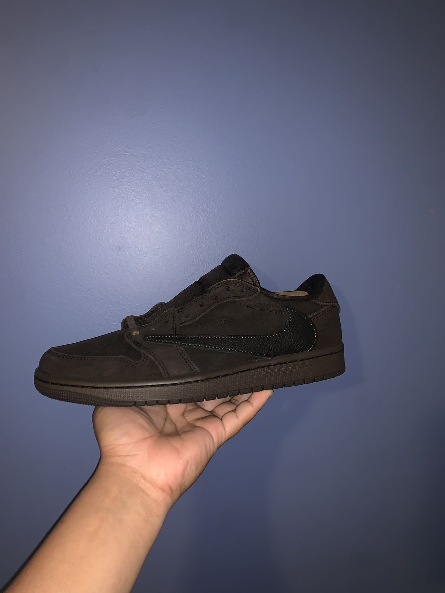 NEW Jordan 1 Low Travis Scott Velvet Brown