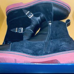 Marc Nolan (Grant Black Leather) size 7 Men 