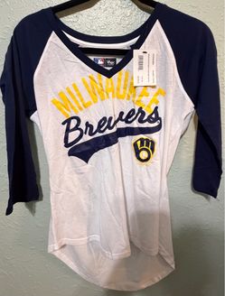 New Women’s Milwaukee Brewers Shirt Size M