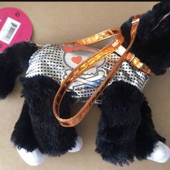 Halloween Plush Black Cat Purse