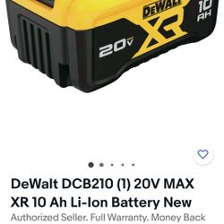 Dewalt 20 10ah Battery 