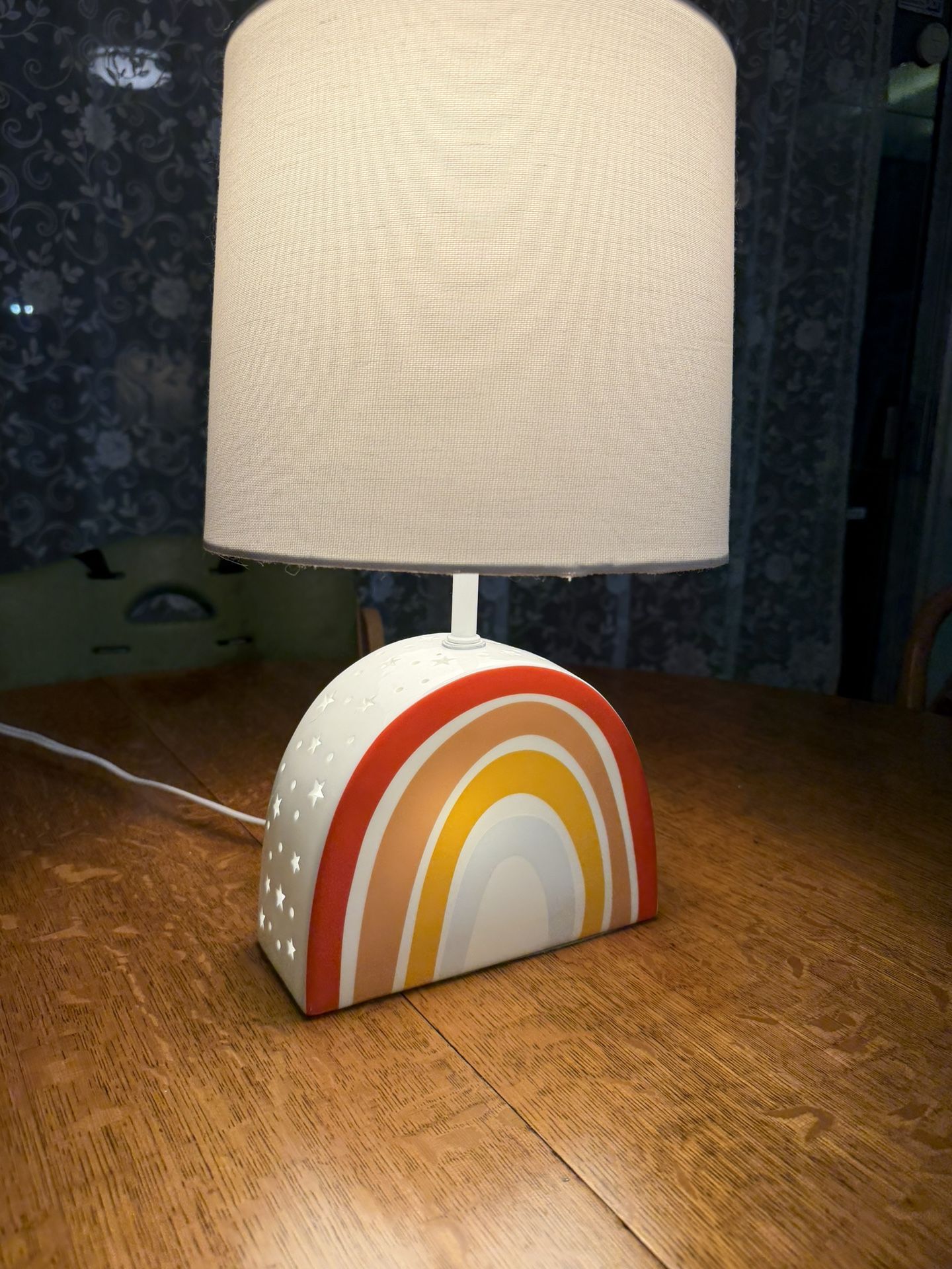 Pillow fort Rainbow Dual Projection Kids Lamp 