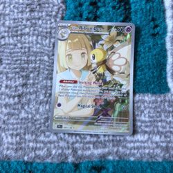 Lillie’s Rimbombee ,Secret Rare,Trainer Gallery Pokémon