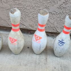 Wooden Bowling Pins