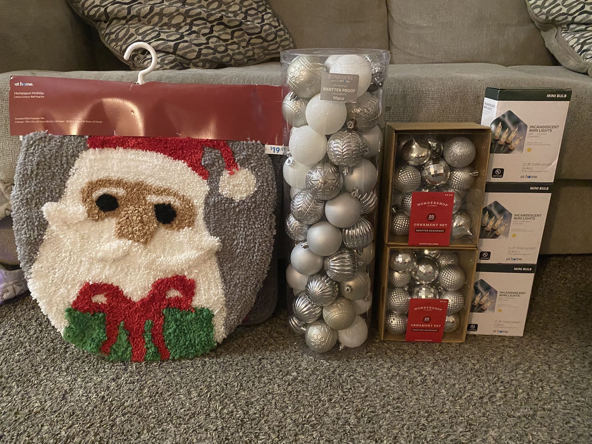 New Xmas Ornaments Decor And Mini Lights