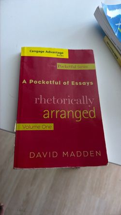 A Pocketful of Essays Rhetorically Arranged Volume One