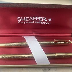 Sheaffer 12k Pen Set