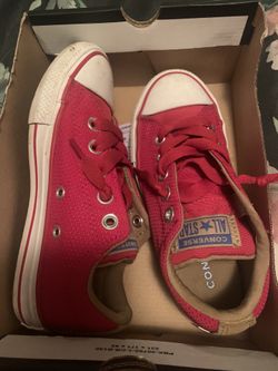 Red converse