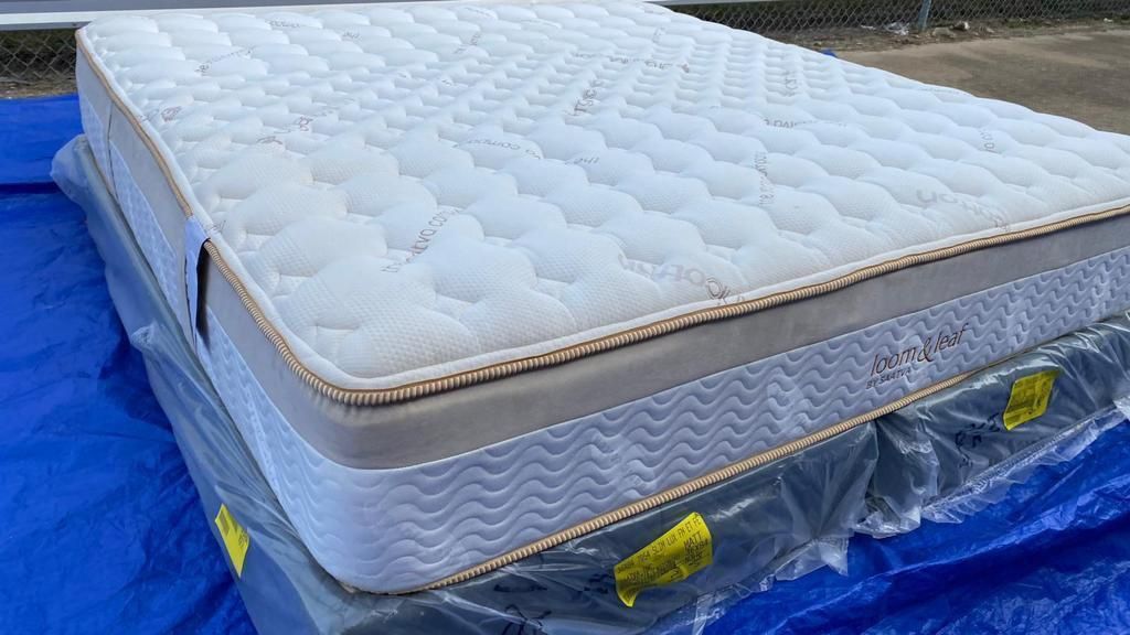 King Zise Loom & Leaf Only Mattress Free Delivery Houston Área 💯🔥💯🔥💯