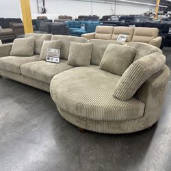 New Round Sofa Sectional
