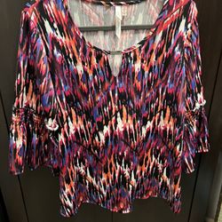 Womens 1x Blouse