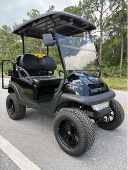 Freshly refurbished club car precedent golf cart