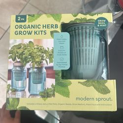 Glass Jar With Herb Garden To Grow Yourself $7