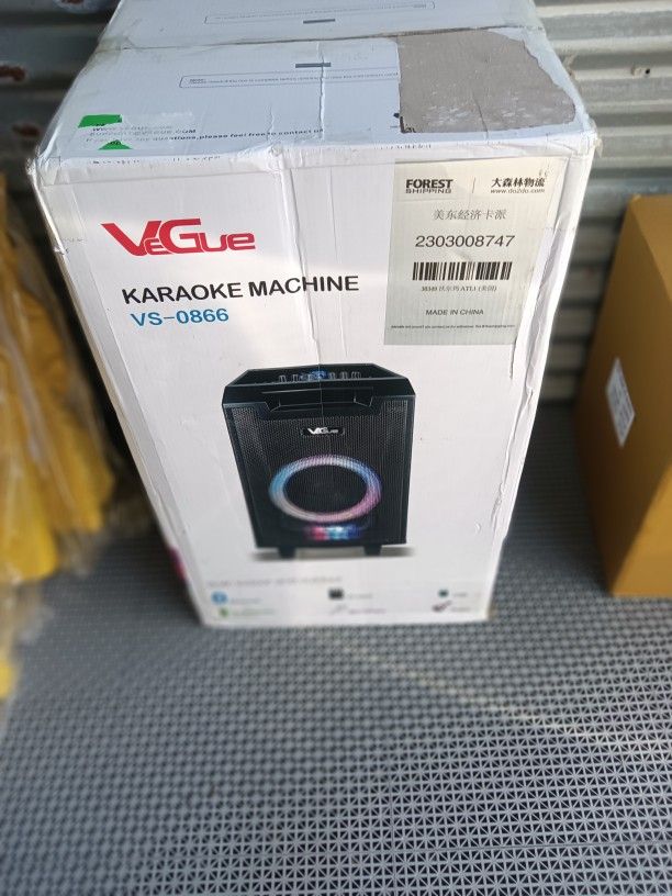 Vegue-vs Karaoke Machine With Bluetooth