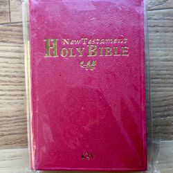 Pocket-Size New Testament Holy Bible KJV - Sealed
