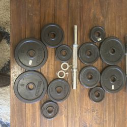 40lbs Of Rubber Ivanko Weights 