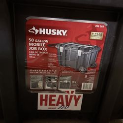 Husky 50 Gallon Rollable Job Box