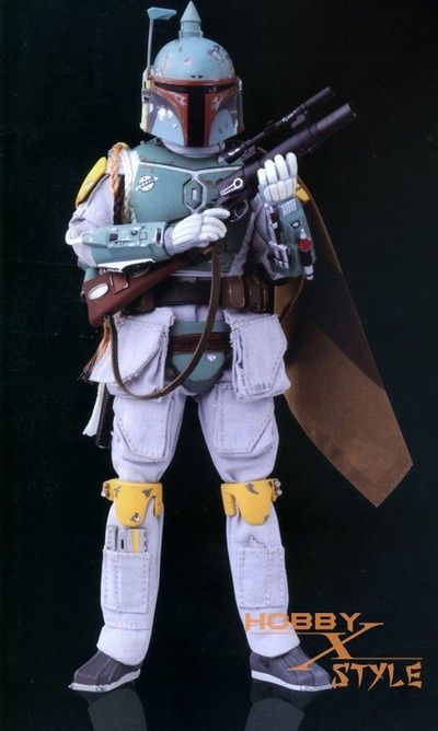 Boba Fett Tomy Direct Real Action Doll figure. Star Wars